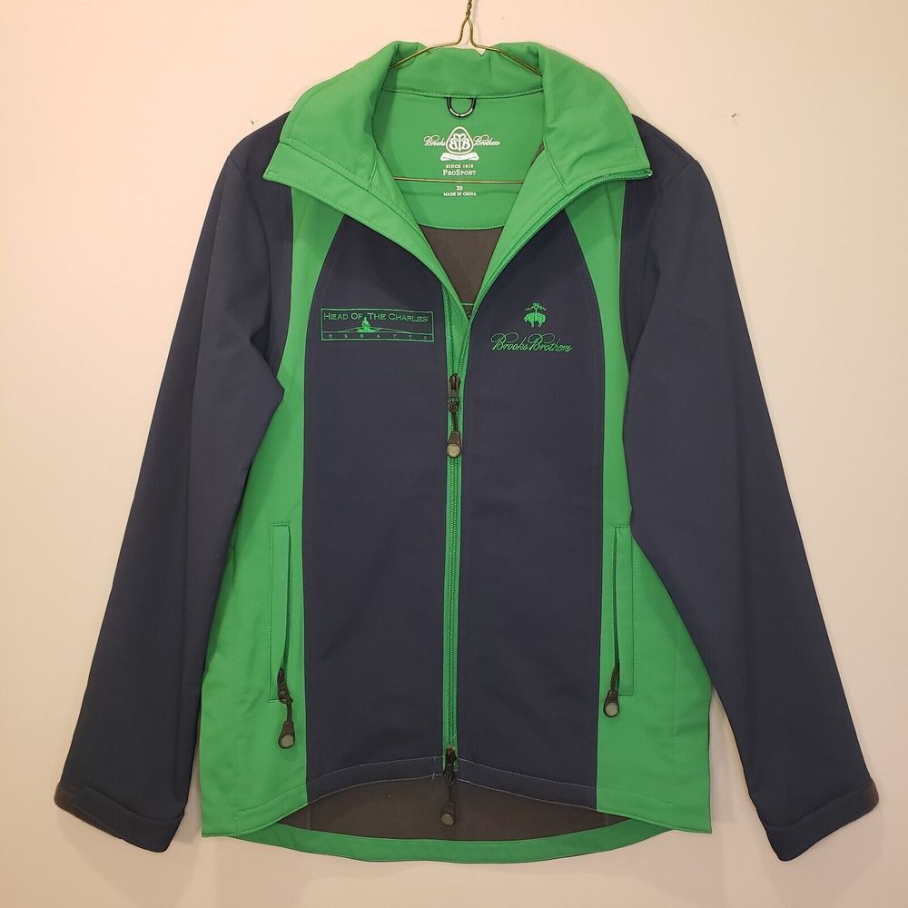 Brooks Brothers x Head Of The Charles Regatta Soft Shell Jacket Coat Mens XS
